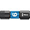WERA Bit 840/1 IMP DC, 6 mm, L 25 mm, 1/4 Zoll C6,3, Impaktor diamantbeschichtet, für Impakt-Schrauber, 10 Stück
