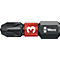 WERA Bit 851/1 IMP DC PH3, L 25 mm 1/4 inch C6.3, diamant gecoat, slagpin, 10 stuks