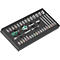 WERA gereedschapmodule 9720, 37-delig, met schuimrubberen inzet, Zyklop ratel 1/4', water- en olieafstotend, BxHxD 172x40x392 mm