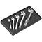 WERA gereedschapmodule 9732, 5-delig, schuiminzet, water- en olieafstotend, B x H x D 172 x 35 x 392 mm