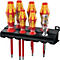 WERA VDE-schroevendraaierset 160 i/165 i/7, 7-delig, sleuf/PZD, IEC 60900, laserpunt, geïsoleerd tot 1000 V