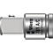 WERA Vergrößerungsstück 781 A, Antrieb 1/4", Abtrieb 1/2", L 36 mm, CV-Stahl, matt verchromt
