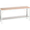 Werkbank Bott verso, Multiplex-Platte, mit Ablageboden, B 2000 x T 600 x H 780 - 930 mm, RAL 7035 Lichtgrau