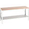Werkbank Bott verso, Multiplex-Platte, mit Ablageboden, B 2000 x T 800 x H 780 - 930 mm, RAL 7035 Lichtgrau