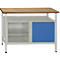 Werkbank met 1 deur en 2 legborden