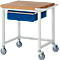 Werkbank serie 8000, verrijdbaar, met hangende schuiflade, B 750 x D 700 x H 880 mm