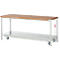 Werkbank serie 8000, verrijdbaar, neerlaatbaar, Legbord, B 2000 x D 700 x H 880 mm