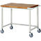 Werkbank serie 8000, verrijdbaar, werkblad massief beukenhout, B 1000 x D 700 x H 880 mm