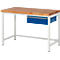 Werkbank serie 8001, vast, met schuiflade, B 1250 x D 700 X H 840 mm