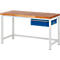 Werkbank serie 8001, vast, met schuiflade, B 1500 x D 700 X H 840 mm
