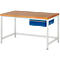 Werkbank serie 8001, vast, met schuiflade, B 1500 x D 900 X H 840 mm