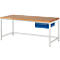 Werkbank serie 8001, vast, met schuiflade, B 2000 x D 900 X H 840 mm