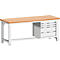 Werkbank W-2077/11-2.8, lichtgrijs