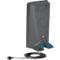 Werklamp Giant LED Evo 225W, 33000 lm, 220-240 V, IP54, slagvast, 2x Schuko stopcontacten, 5 m kabel, B 420 x D 320 x H 740 mm