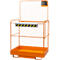 Werkmand Bauer type SIKO-G, voldoet aan DGUV 208-031, tot 2 personen &amp; tot 300 kg, voetafdruk 740 x 1140 mm, gereedschapsbak &amp; inrijvakken, staal