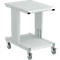 Werkplaatswagen Treston CONT705-49 ESD, werkblad &amp; legbord, als extra ruimte voor werktafels, handmatig in hoogte verstelbaar, tot 150 kg