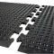 Werkplekmat Bubblemat Nitril, modulefunctie eindmat, 600 x 900 mm