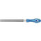 Werkstattfeile DIN 7261 L.200mm Q.20x6mm Hieb 1 Halbrund 2K-Ergo PFERD