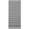 Werkstattplaner Eichner, 2-bahnig, 10 Schienen, für bis zu 20 Auftragstaschen des Formates A5, B 554 x H 960 mm, Kunststoff, grau