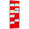 Werkstattplaner Eichner 9019-00202, zweireihig, für 20 Belege, rot