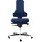 Werkstoel TEC-profiel IS 2011_ESD AS, ESD geleidend, Syncro-Automatik®, zonder armleuningen, donkerblauw