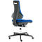 Werkstoel Tec profile IS 2011 AB, synchroonmechanisme met automatische zitneigingsverstelling, zonder armleuningen, indigoblauw