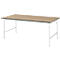 Werktafel - MDF-plaat - B 2000 x D 1000 x H 800-850 mm - beuken plaat