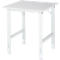 Werktafel, melamine blad, B 750 x D 800 x H 760-1080 mm