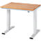 Werktafel serie adlatus 300, massief beuken blad, B 1000 x D 800 x H 720-1120 mm