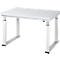 Werktafel Serie adlatus 600, 2000 x 900 x 740-1140 mm, hard laminaat blad