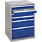 Werkzeugschrank WSK 3610-6L, B 717 x T 725 x H 1000 mm, 6 Schubladen