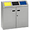 Wertstoffsortiersystem, 3-fach