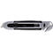 Westcott cutter de sécurité avec coupe-film, 18 mm, noir/gris, certifié TÜV/GS
