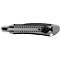 Westcott Cutter Professional, 18 mm mes, met borgschroef, grijs/zwart, kunststof behuizing met metalen geleider, incl. 2 reservemesjes