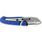 A blue and silver utility knife with the inscription WESTCOTT.