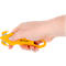 Hand holding a yellow Westcott safety cutter.