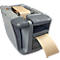 Wet Tape Dispenser Curby Mini-Taper, half-automatisch, voor rasterband met L 100 rm x B 70 mm &amp; kleefzijde binnenzijde, waterreservoir, grijs