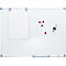 Whiteboard 2000 MAULpro, 900 x 1200 mm, gelakt oppervlak, set II