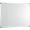 Whiteboard 2000 MAULpro, frame platijnagrijs, 1800 x 900 mm, gelakt oppervlak