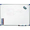 Whiteboard 2000 MAULpro, wit kunststof gecoat, magnetisch, frame zilver, B 1200 x H 900 mm + 15-delige accessoireset
