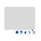 Whiteboard ESSENCE Legamaster - frameloos - geëmailleerd - B 1195 x H 900 mm - met afgeronde hoeken 