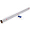 A white roll product with red markings and a blue squeegee. The background is white.