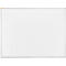 Whiteboard Franken X-tra!Line, emaillierte Oberfläche, magnethaftend, beschriftbar, inkl. Ablageschale, B 1200 x H 900 mm, Stahl/Aluminium, weiß-silber