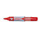 Whiteboard marker PILOT V-Board Master, navulbaar, inktniveau-indicator, ronde punt, rood, 1 st.