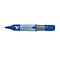 Blue Board Master marker. Inscription: Pilot Board Master Bullet Medium. Black tip, transparent case.