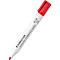 Whiteboard marker Staedtler Lumocolor® 351, ronde punt met 2 mm, sneldrogend &amp; droog uitwisbaar, met clip, geassorteerde kleuren, 10 st.