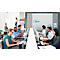 Whiteboard-Module Legamaster “Wall-Up”, magnetisch, weiß, B 1195-2000 mm x H 595-2000 mm