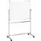 Whiteboard pivotant Revolve MAUL, mobile, émaillé, 1000 x 1200 mm