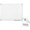 Whiteboard Premium 2000 MAUL en lot, argent, émaillé, 1200 x 2400 mm