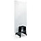 Whiteboard Sigel Business meet up, Metall weiss lackiert, magnethaftend, mobil, B 900 x H 1800 mm
